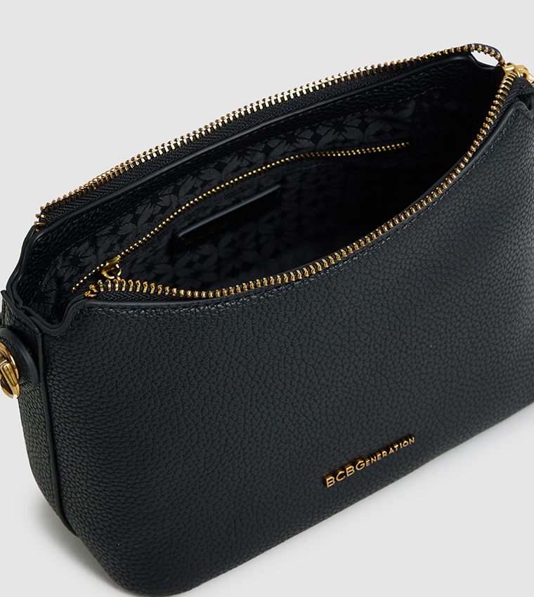 Textured Shoulder Bag