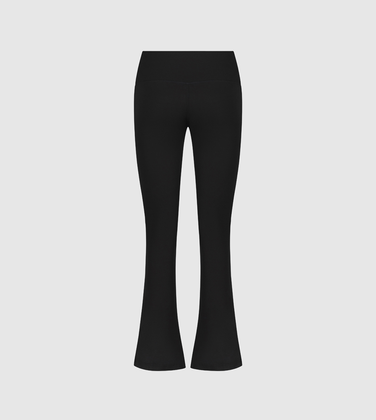 Logo Printed Elastic Waist Active Pants