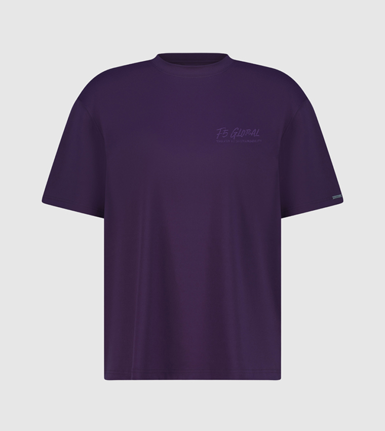 Printed Oversized Active T-Shirt