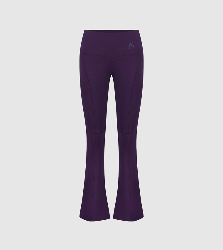 Logo Printed Elastic Waist Active Pants