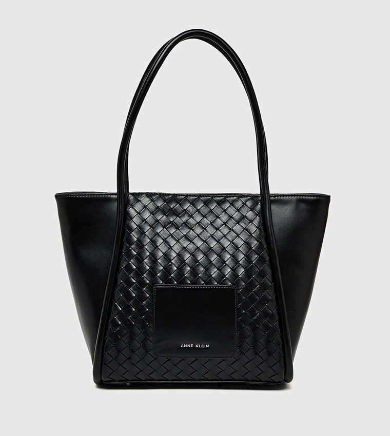 Basket Weave Shoulder Bag