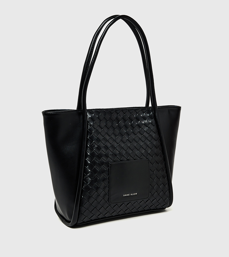 Basket Weave Shoulder Bag