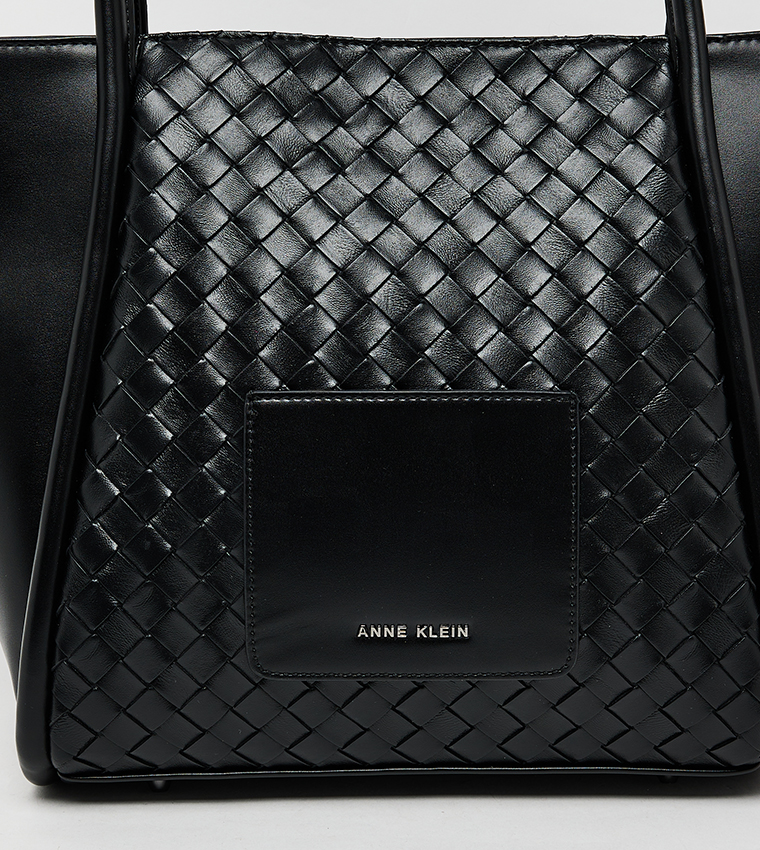 Basket Weave Shoulder Bag