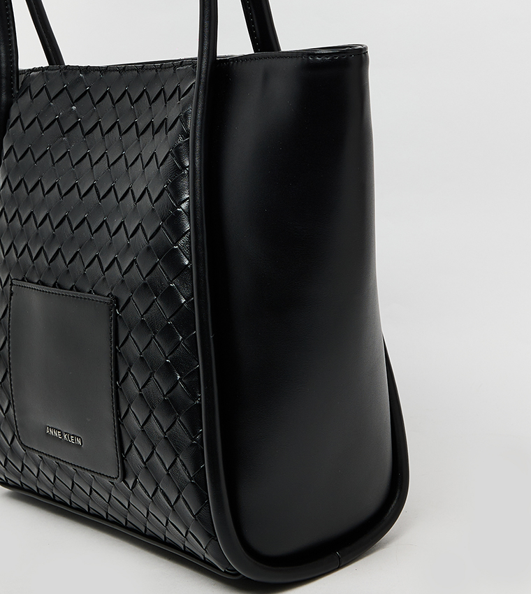 Basket Weave Shoulder Bag