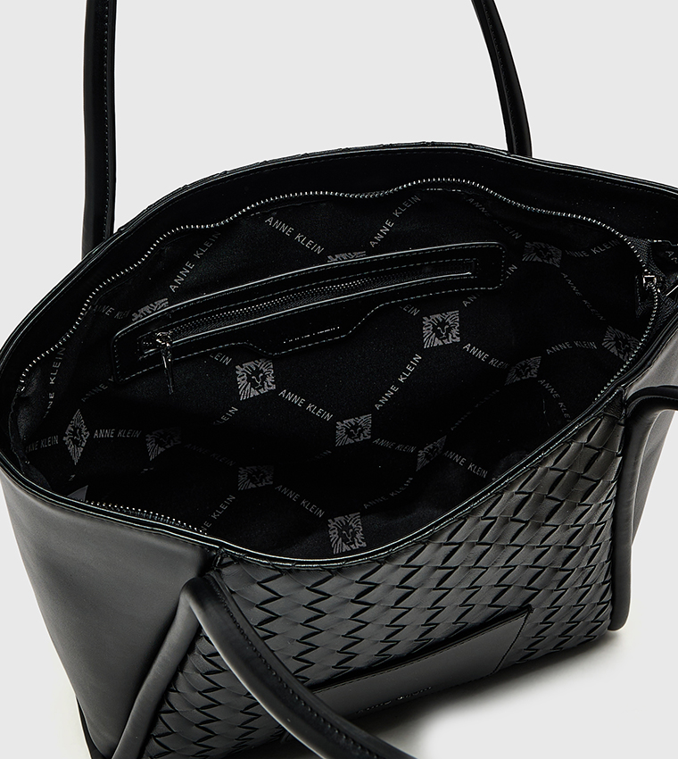 Basket Weave Shoulder Bag