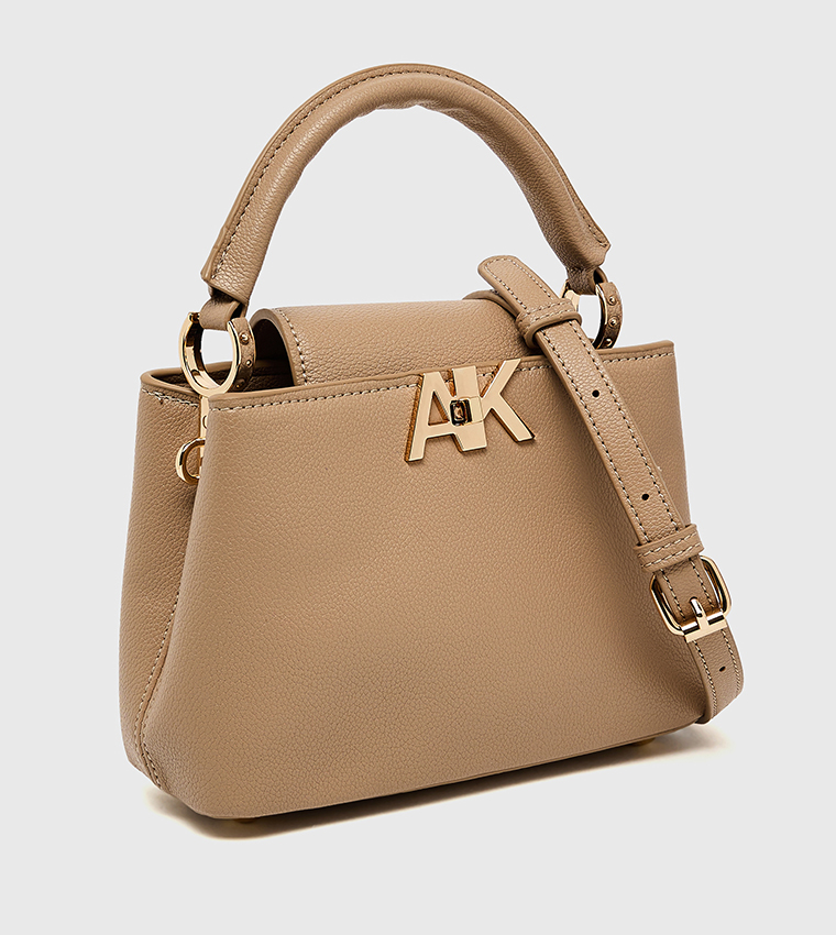 Logo Detail Handheld Bag