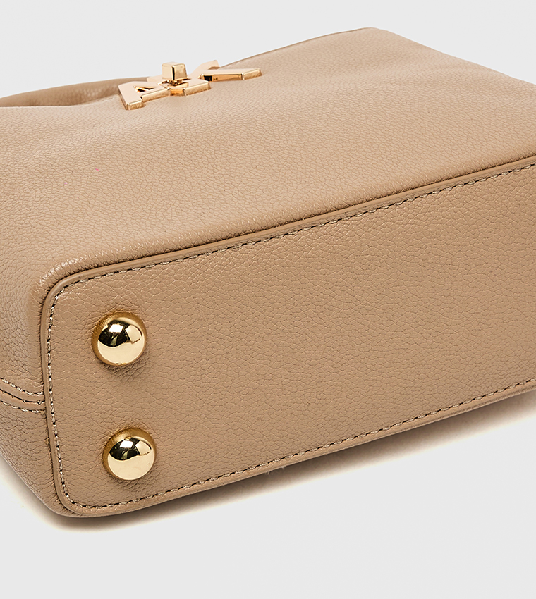 Logo Detail Handheld Bag