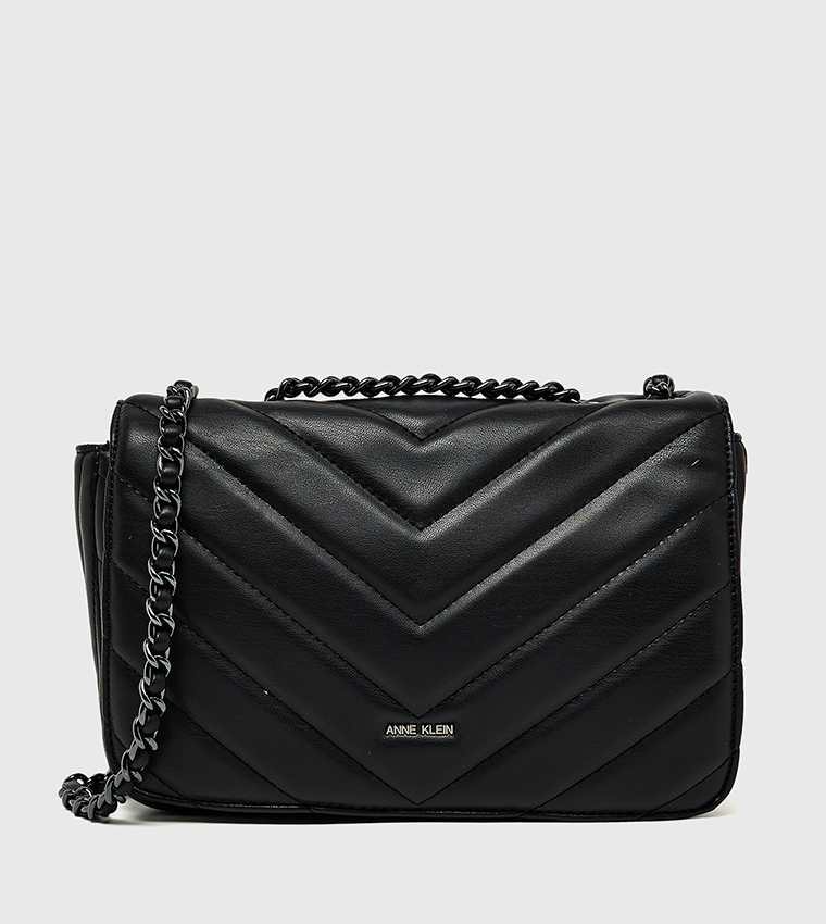 Logo Detail Puffer Convertible Crossbody Bag