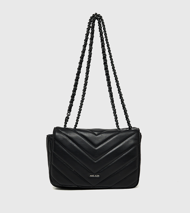 Logo Detail Puffer Convertible Crossbody Bag
