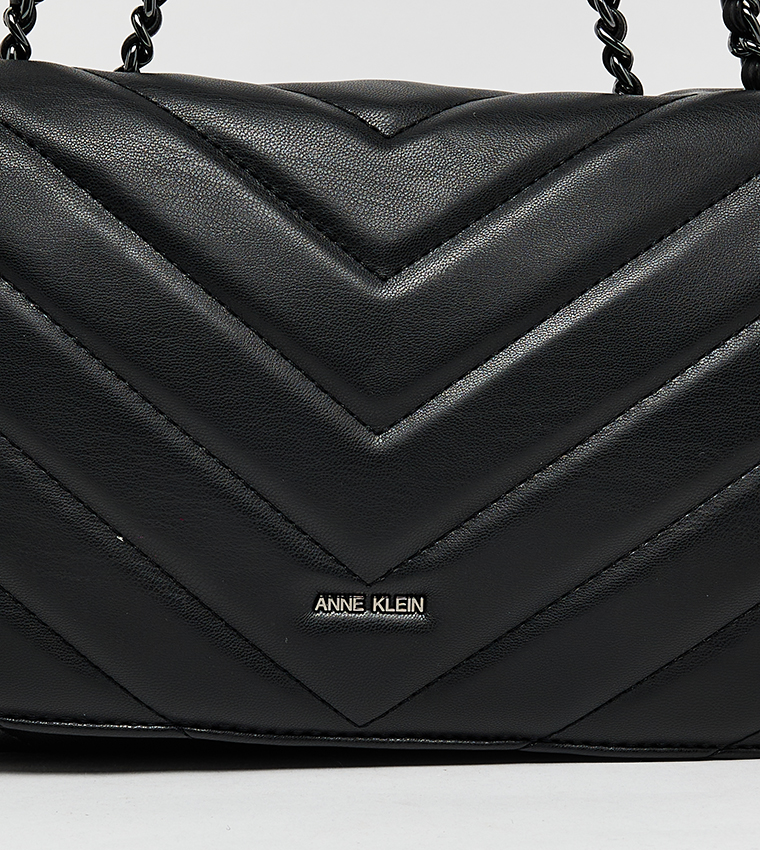 Logo Detail Puffer Convertible Crossbody Bag