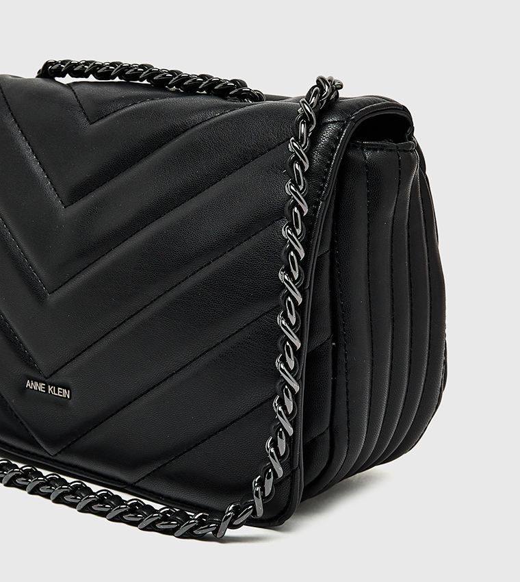 Logo Detail Puffer Convertible Crossbody Bag