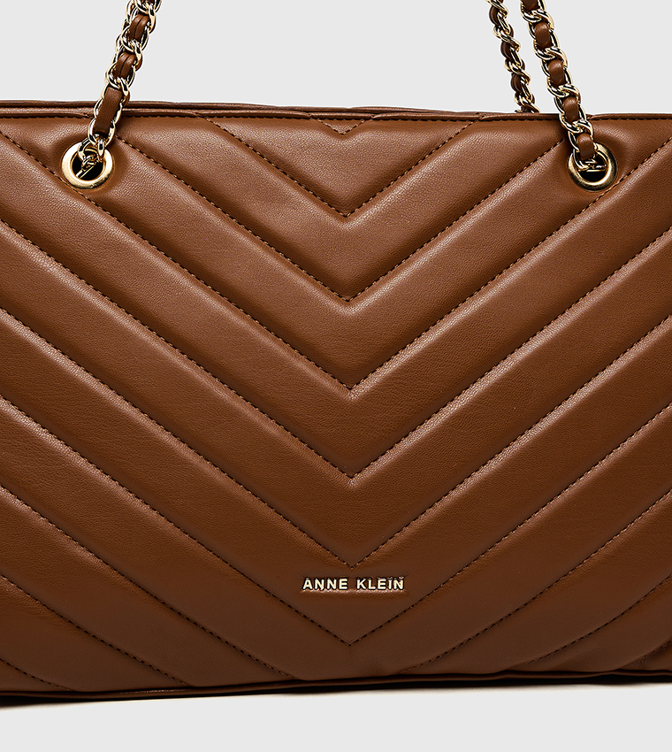 Logo Detail Puffer Convertible Shoulder Bag