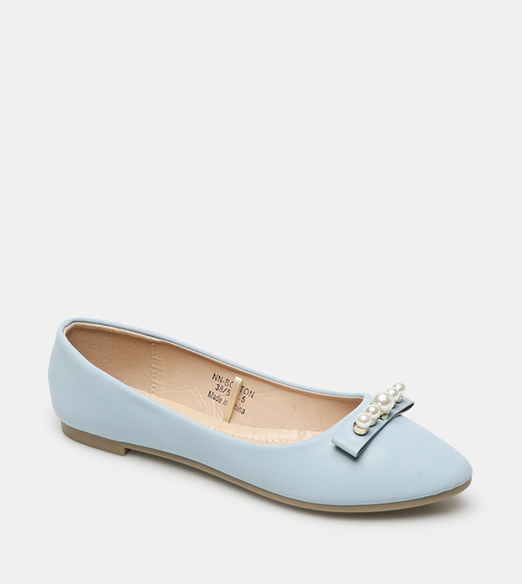 Women's Plain Bellorinas,Silver main image 0
