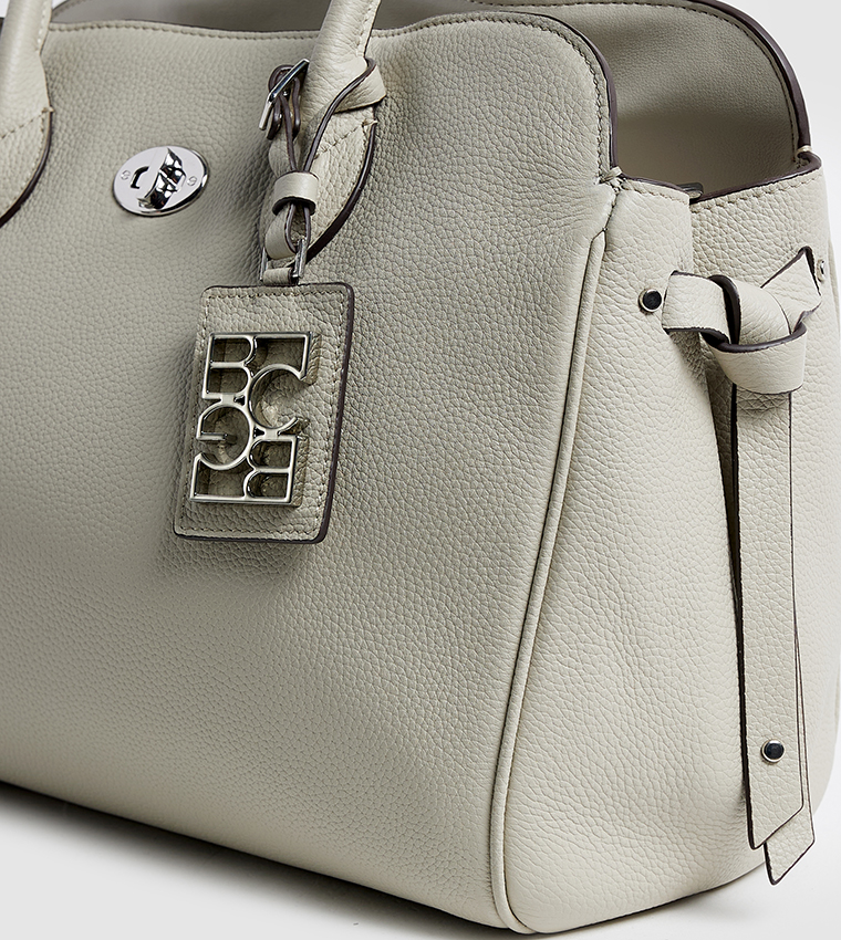 حقيبة ساتشل من الجلد الطبيعي