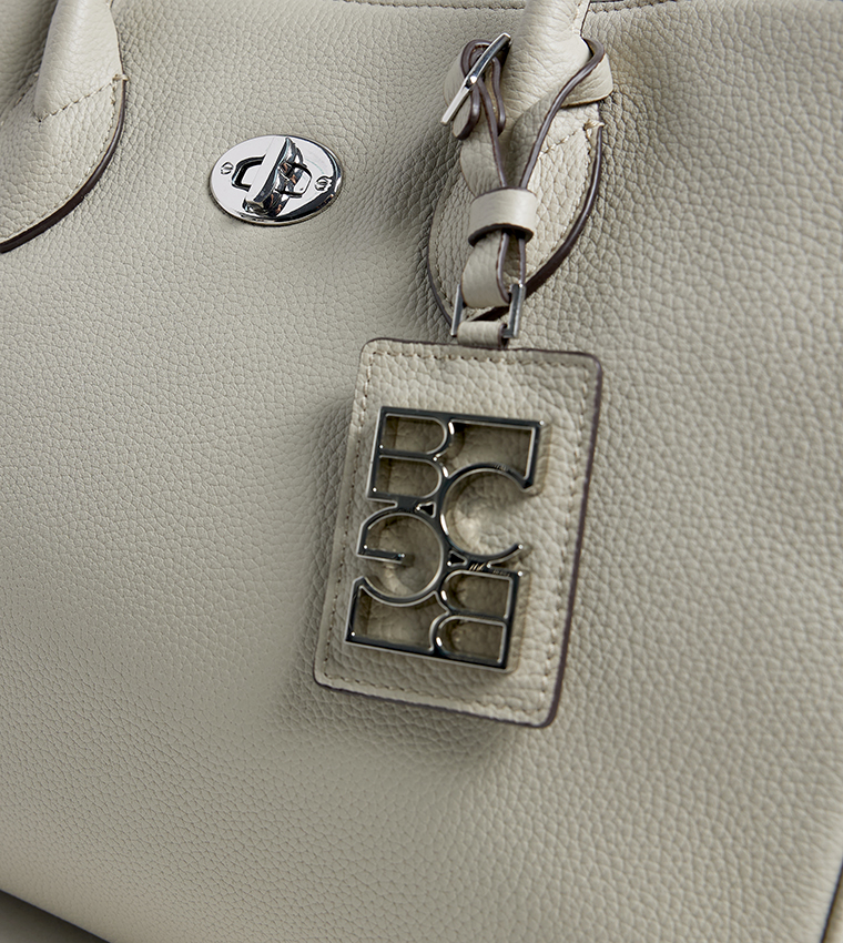 حقيبة ساتشل من الجلد الطبيعي