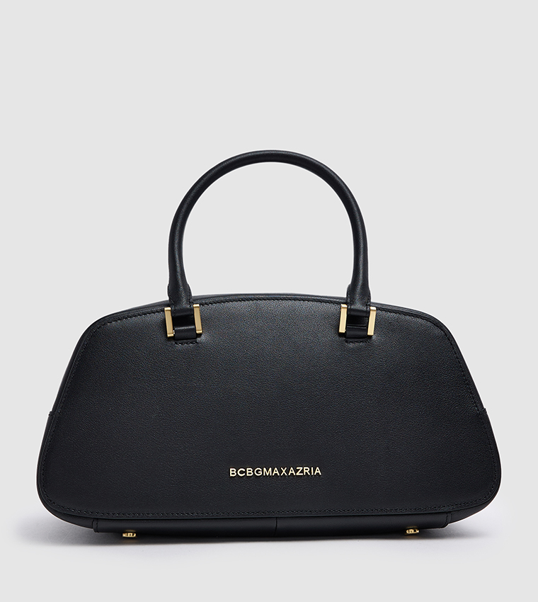 Genuine Leather Mini Satchel Bag