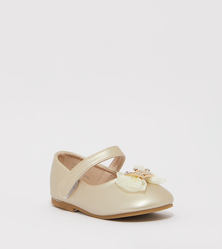 Baby girl gold ballet 2024 flats