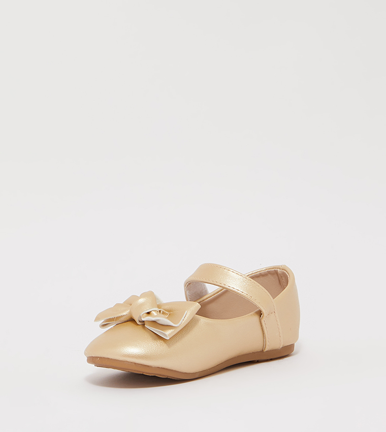 Bow Accent Ballerinas