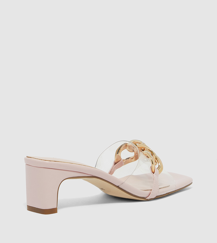 Braided Strap Heel Sandals