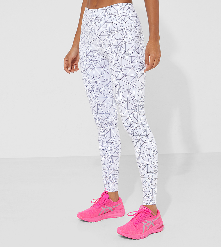 One size fits all printed outlet leggings