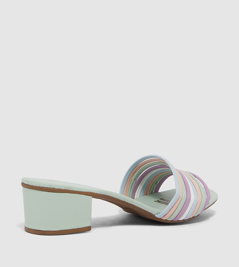 Peep Toe Block Heels Sandals