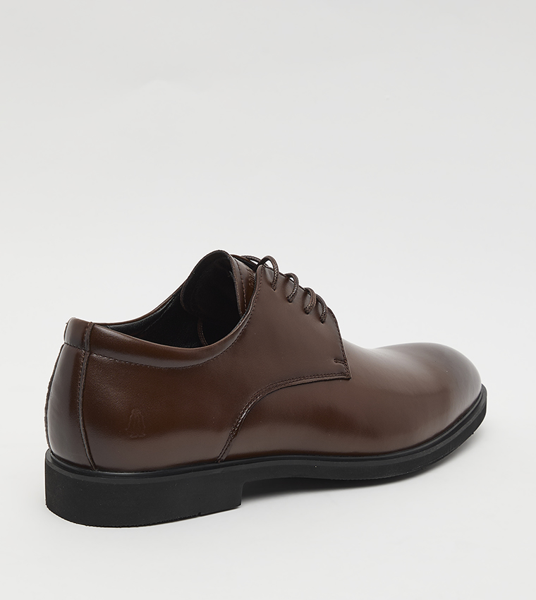 CARLO Solid Derby Shoes