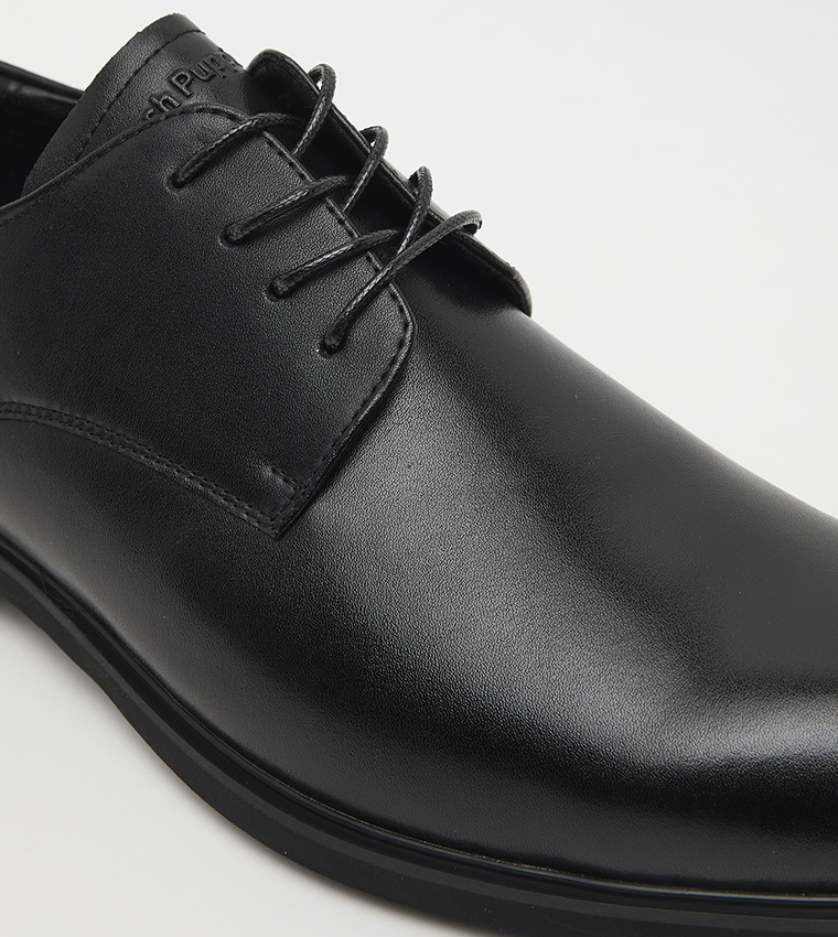 CARLO Solid Derby Shoes