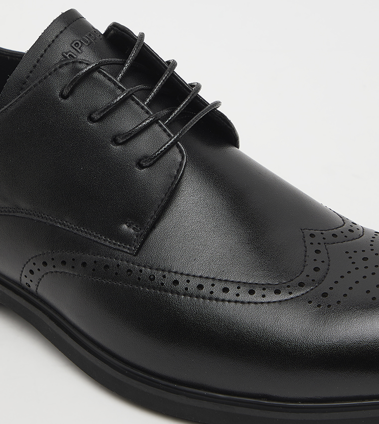 حذاء رسمي رجالي مثقّب برباط