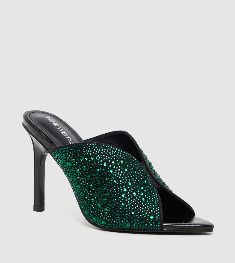 D-ARIANA Embellished Stiletto Heel Sandals