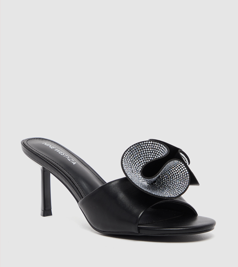 D-RIHANNA Embellished Stiletto Heel Sandals