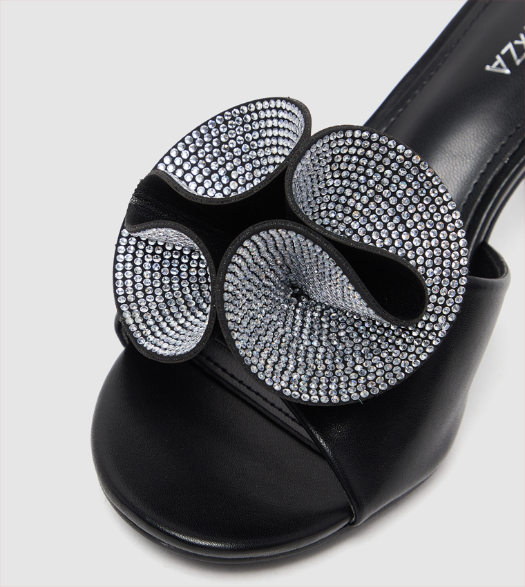 D-RIHANNA Embellished Stiletto Heel Sandals