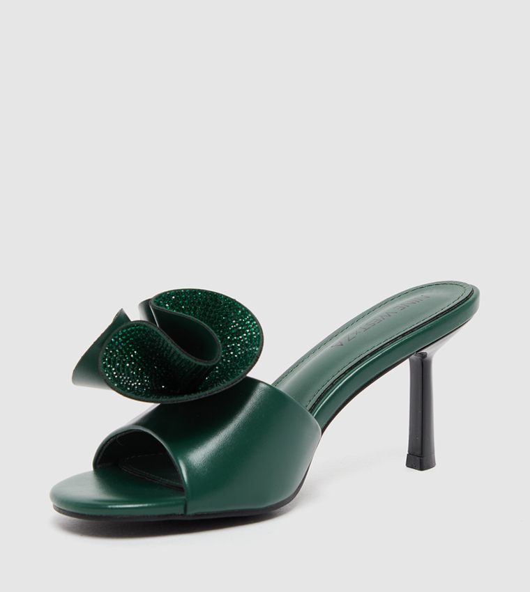 D-RIHANNA Embellished Stiletto Heel Sandals