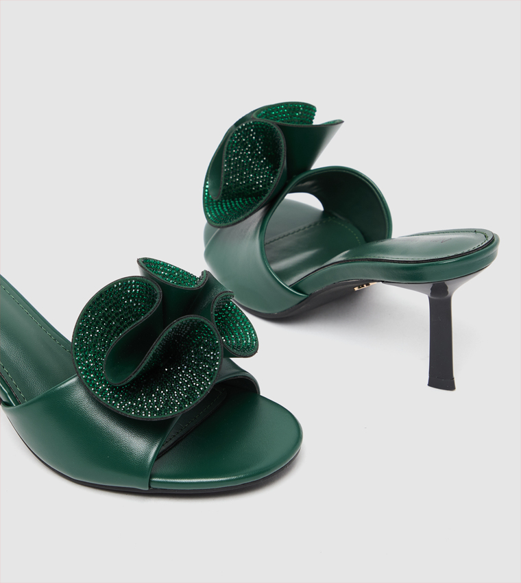 D-RIHANNA Embellished Stiletto Heel Sandals