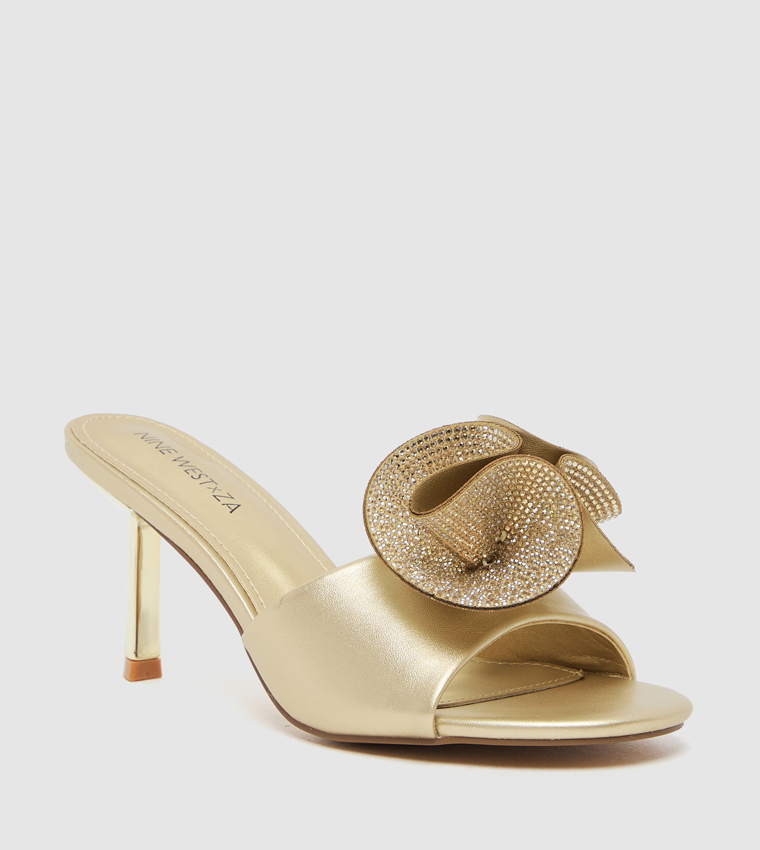 D-RIHANNA Embellished Stiletto Heel Sandals