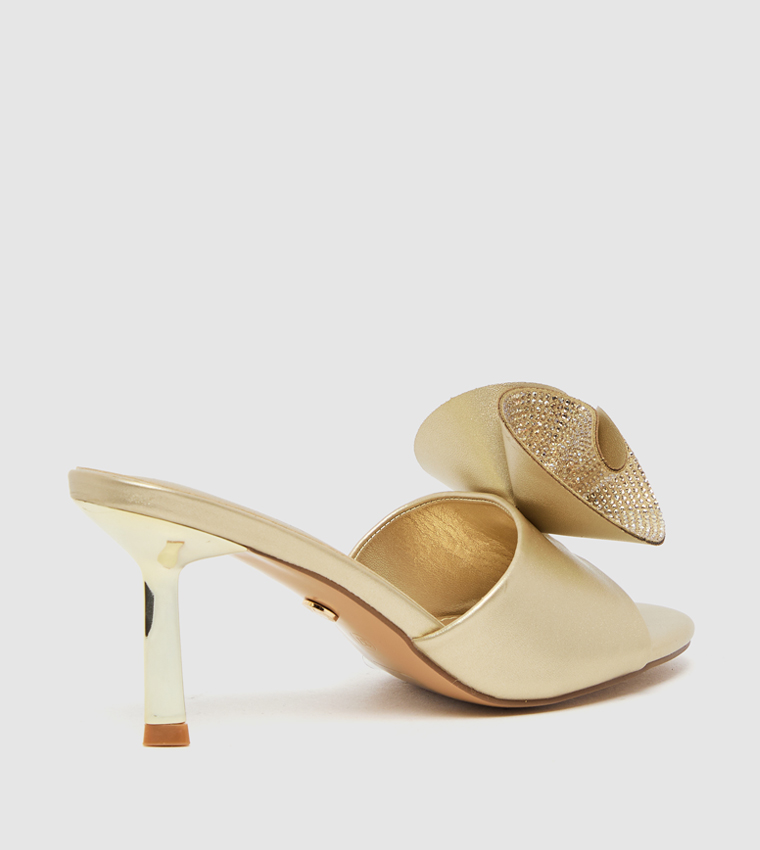 D-RIHANNA Embellished Stiletto Heel Sandals