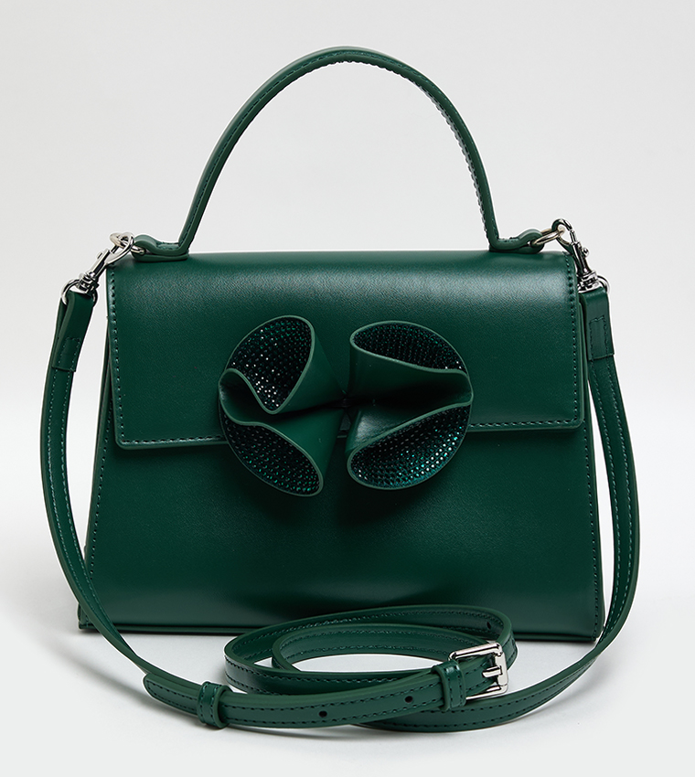 NWRIHANNA-D Embellished Top Handle Bag