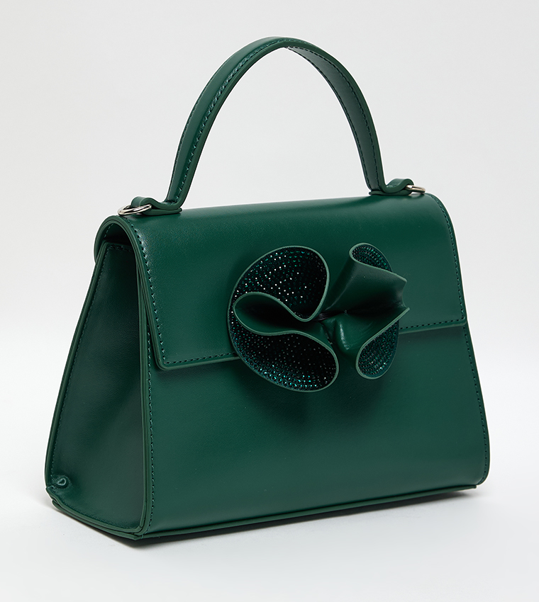 NWRIHANNA-D Embellished Top Handle Bag