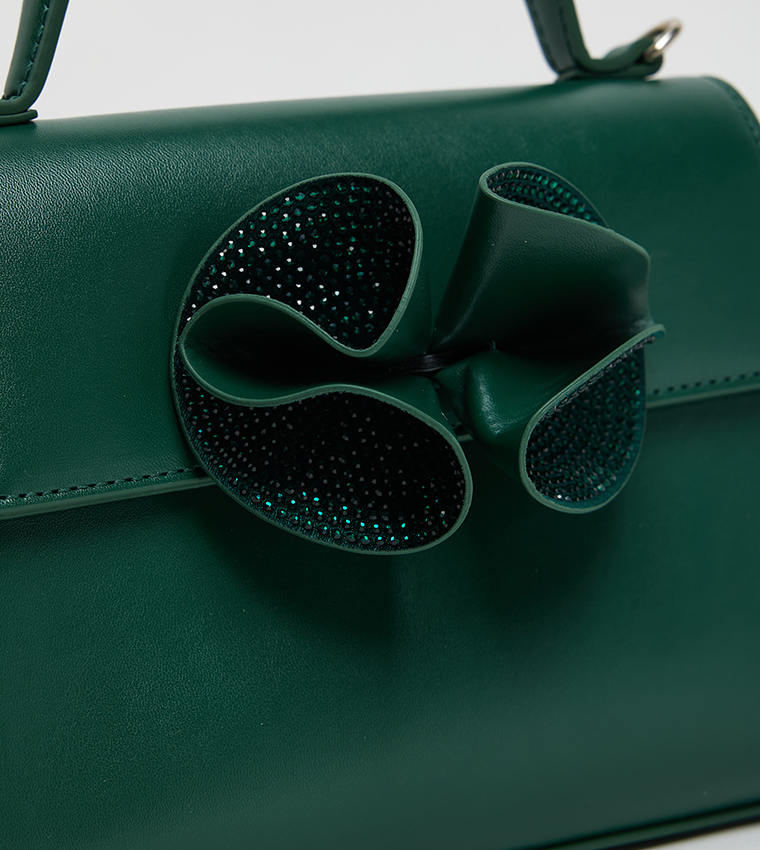 NWRIHANNA-D Embellished Top Handle Bag