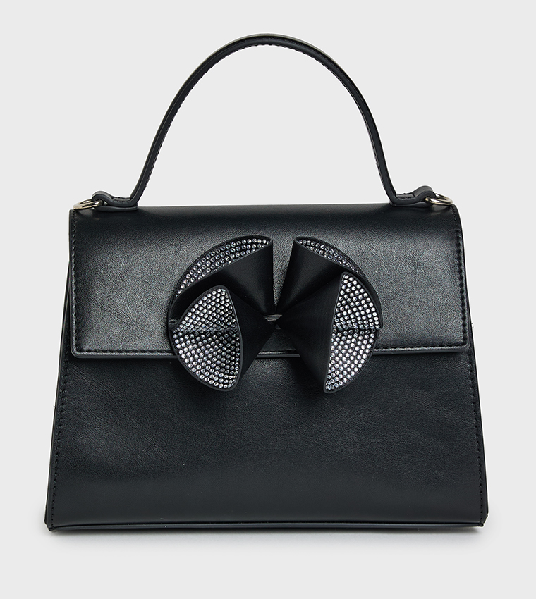 NWRIHANNA-D Embellished Top Handle Bag