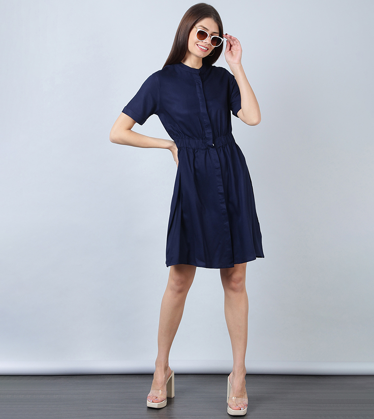 sachin and babi light blue dress Amazon Essentials's Tiered T-Shirt Dress Is Versatile for Spring main image 0