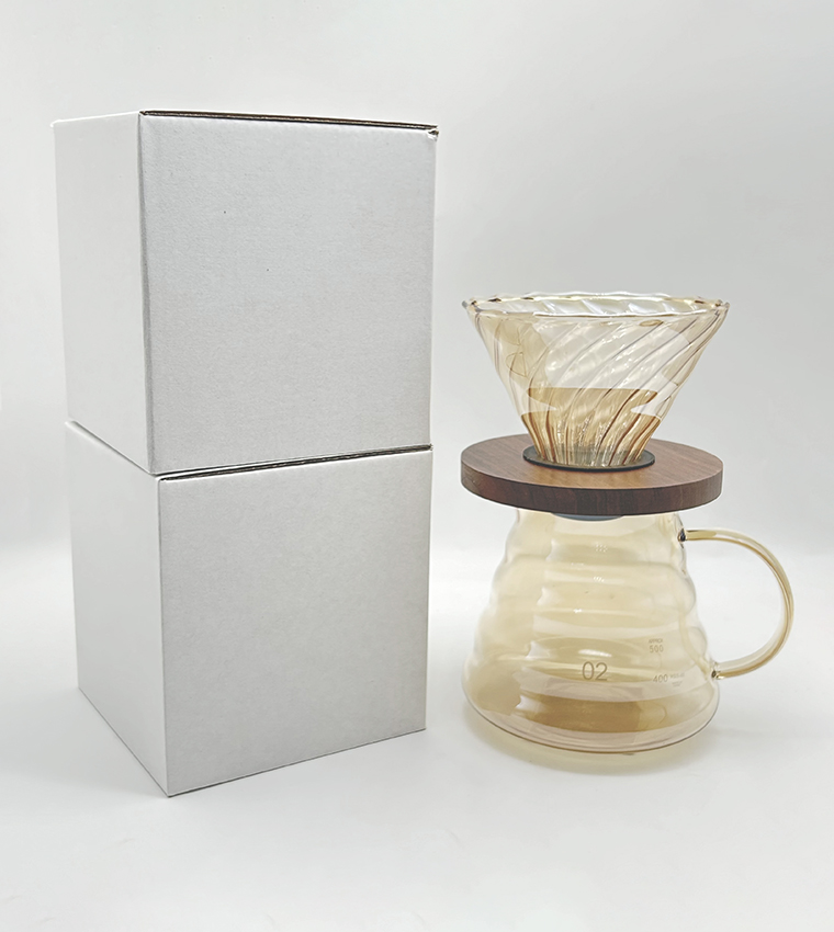 Drip Coffee Maker Set, 4 Cups