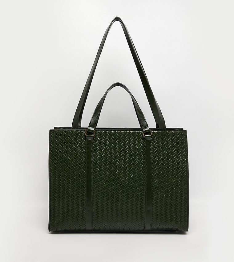 Textured Tote Bag