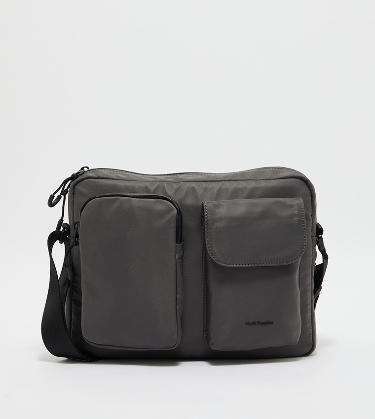 Hush puppies messenger discount bag