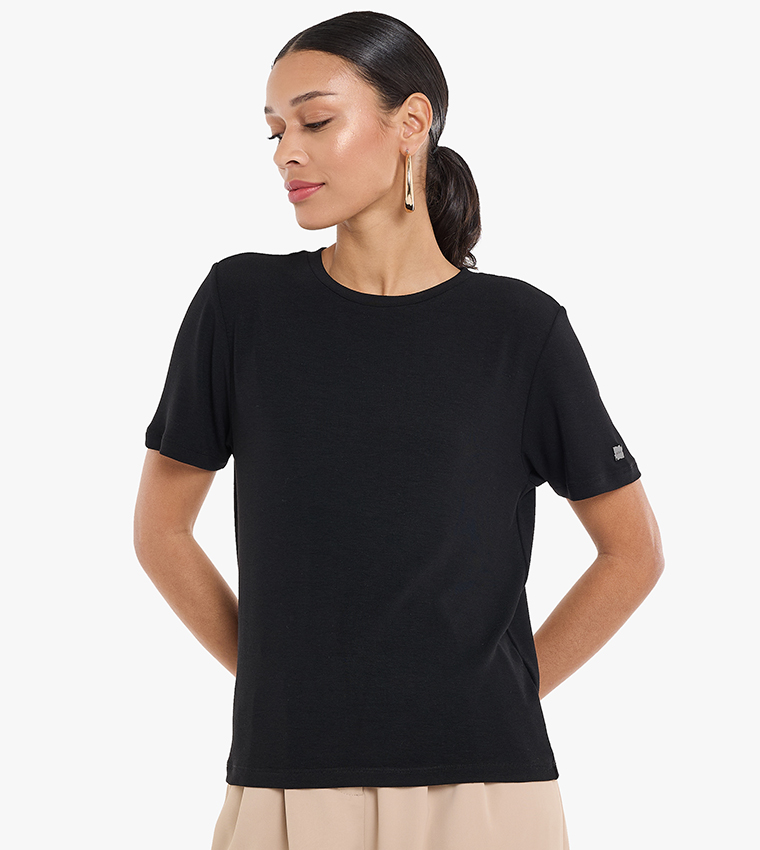 Solid Short Sleeves T-Shirt