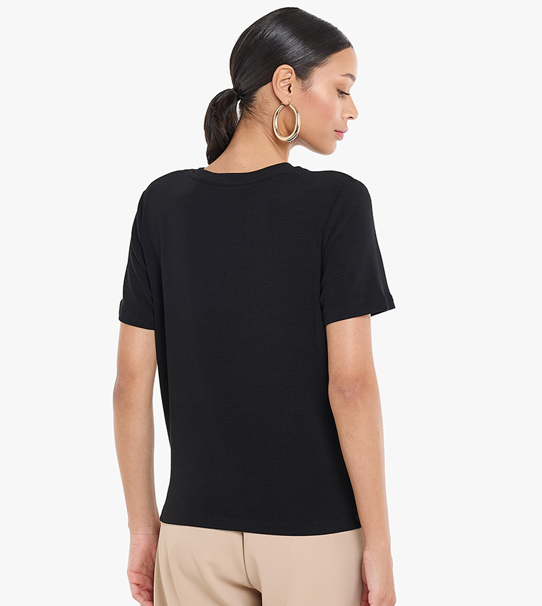 Solid Short Sleeves T-Shirt