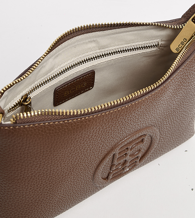 Logo Embossed Crossbody Bag