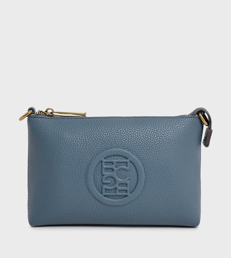 Logo Embossed Crossbody Bag