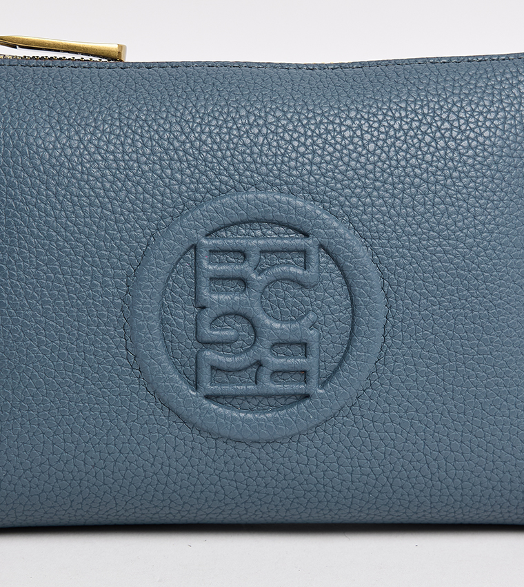 Logo Embossed Crossbody Bag