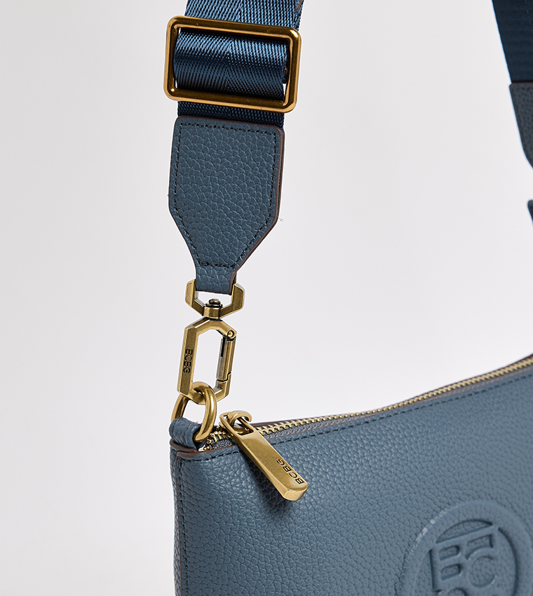 Logo Embossed Crossbody Bag
