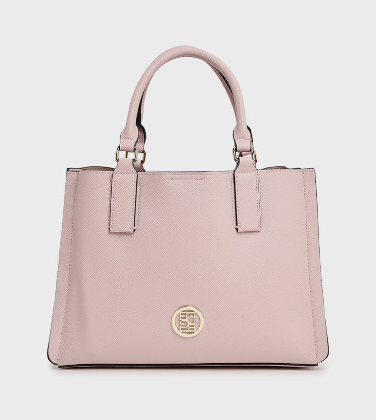 Logo Detail Satchel Bag
